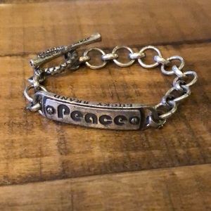 Lucky Brand Peace Bracelet